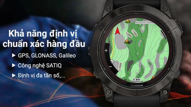 So sánh giá Garmin Fenix 7X Pro Solar Titanium 51mm dây silicone rẻ nhất? - Ảnh 10