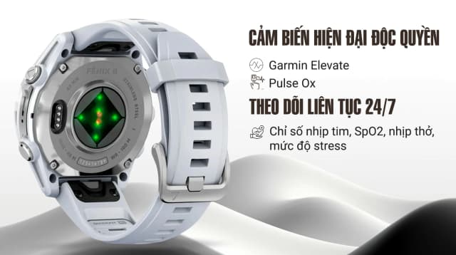 So sánh giá Garmin Fenix 8 43mm viền thép dây silicone rẻ nhất? - Ảnh 19