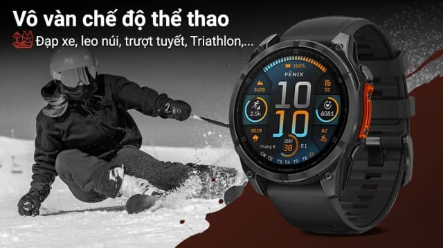 So sánh giá Garmin Fenix 8 47mm viền thép dây silicone rẻ nhất? - Ảnh 11