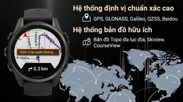 So sánh giá Garmin Fenix 8 Sapphire 43mm viền Titanium dây silicone rẻ nhất? - Ảnh 13