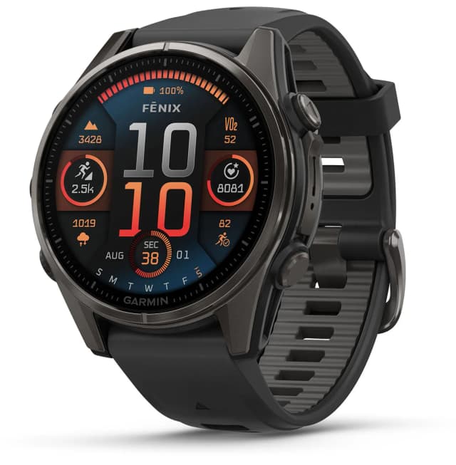 So sánh giá Garmin Fenix 8 Sapphire 43mm viền Titanium dây silicone rẻ nhất? - Ảnh 19