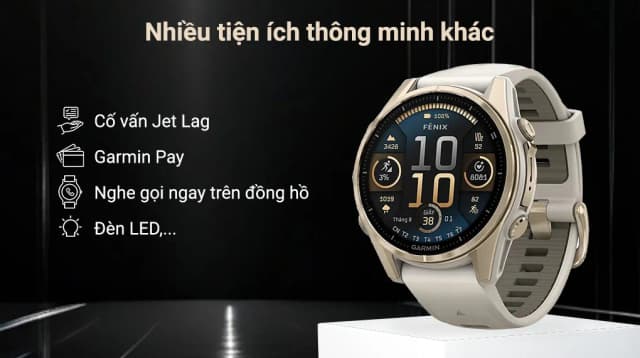 So sánh giá Garmin Fenix 8 Sapphire 43mm viền Titanium dây silicone rẻ nhất? - Ảnh 5