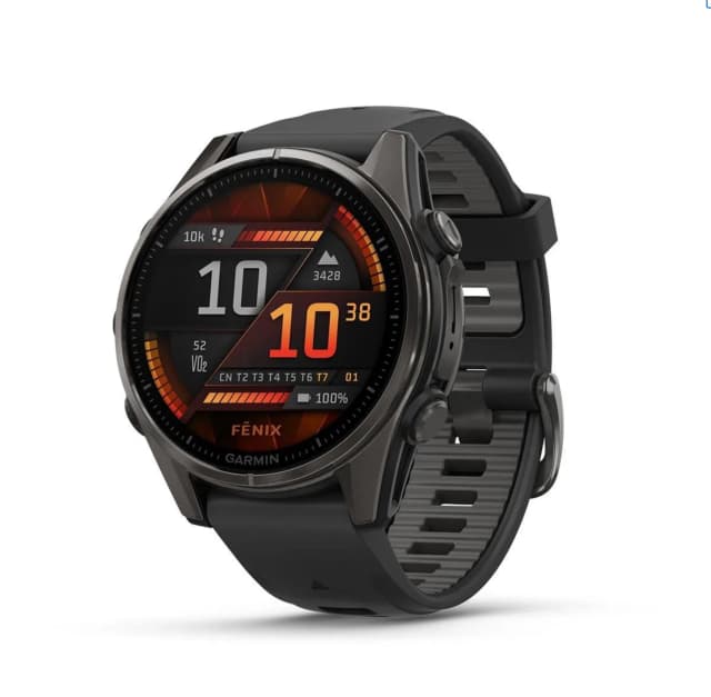 So sánh giá Garmin Fenix 8 Sapphire 43mm viền Titanium dây silicone rẻ nhất? - Ảnh 6