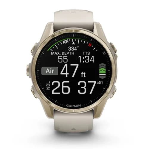 So sánh giá Garmin Fenix 8 Sapphire 43mm viền Titanium dây silicone rẻ nhất? - Ảnh 7