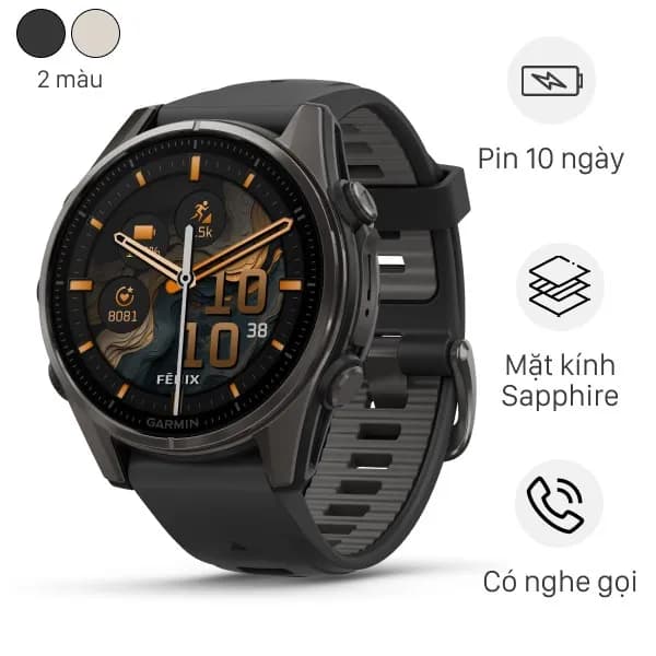 Top 1 so sánh giá Garmin Fenix 8 Sapphire 43mm viền thép dây silicone - Tìm sản phẩm giá rẻ nhất - Ảnh 26