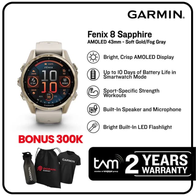 Top 1 so sánh giá Garmin Fenix 8 Sapphire 43mm viền thép dây silicone - Tìm sản phẩm giá rẻ nhất - Ảnh 45
