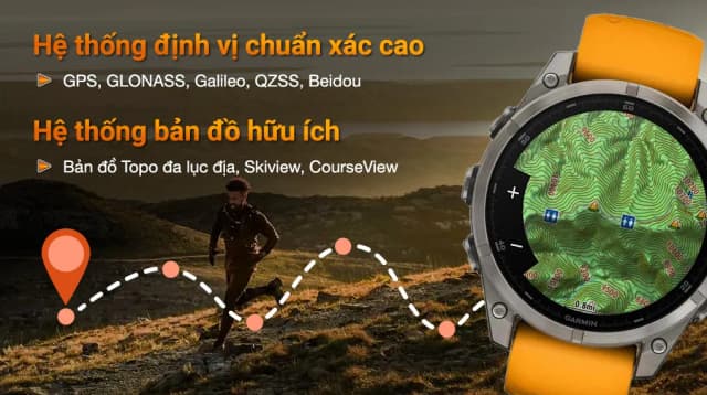 So sánh giá Garmin Fenix 8 Sapphire 47mm viền Titanium dây silicone rẻ nhất? - Ảnh 15