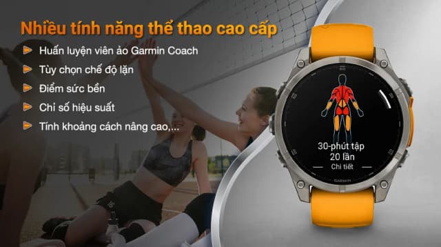 So sánh giá Garmin Fenix 8 Sapphire 47mm viền Titanium dây silicone rẻ nhất? - Ảnh 18
