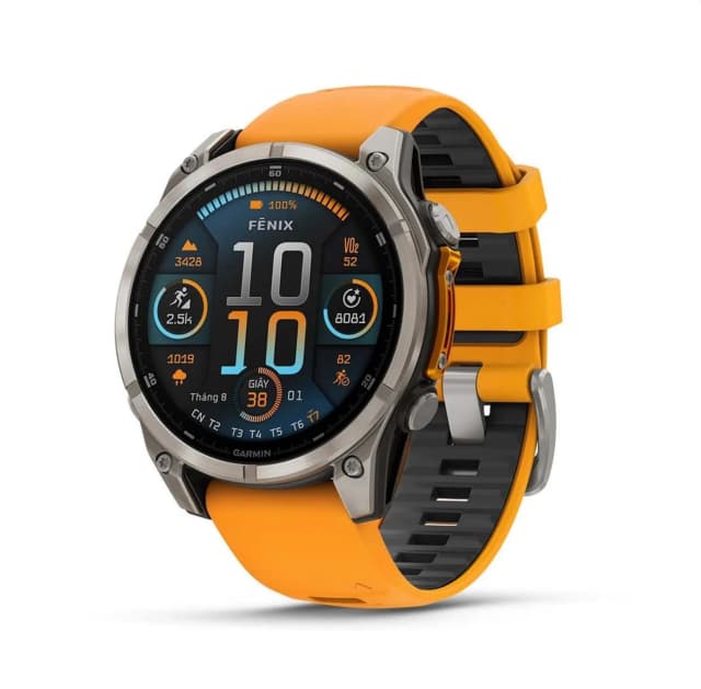 So sánh giá Garmin Fenix 8 Sapphire 47mm viền Titanium dây silicone rẻ nhất? - Ảnh 7