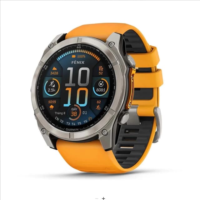 So sánh giá Garmin Fenix 8 Sapphire 51mm viền Titanium dây silicone rẻ nhất? - Ảnh 3