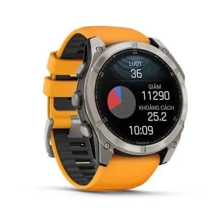 So sánh giá Garmin Fenix 8 Sapphire 51mm viền Titanium dây silicone rẻ nhất? - Ảnh 7