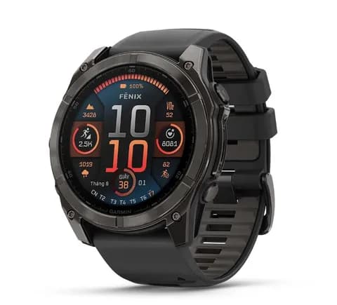 So sánh giá Garmin Fenix 8 Sapphire 51mm viền Titanium dây silicone rẻ nhất? - Ảnh 8