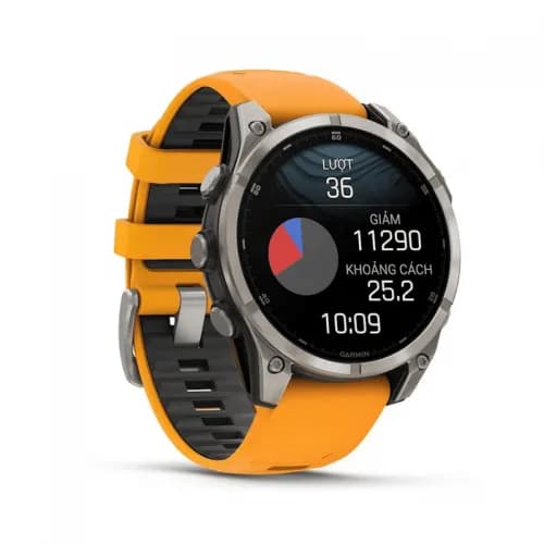 So sánh giá Garmin Fenix 8 Sapphire Solar 47mm viền Titanium dây silicone rẻ nhất? - Ảnh 11
