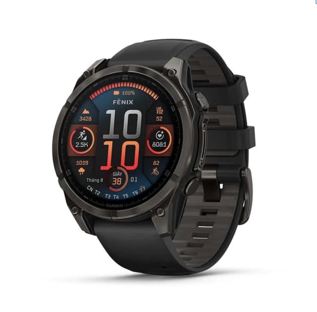 So sánh giá Garmin Fenix 8 Sapphire Solar 47mm viền Titanium dây silicone rẻ nhất? - Ảnh 7