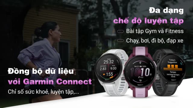 So sánh giá Garmin Forerunner 165 Music 43mm dây silicone rẻ nhất? - Ảnh 12