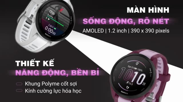 So sánh giá Garmin Forerunner 165 Music 43mm dây silicone rẻ nhất? - Ảnh 3