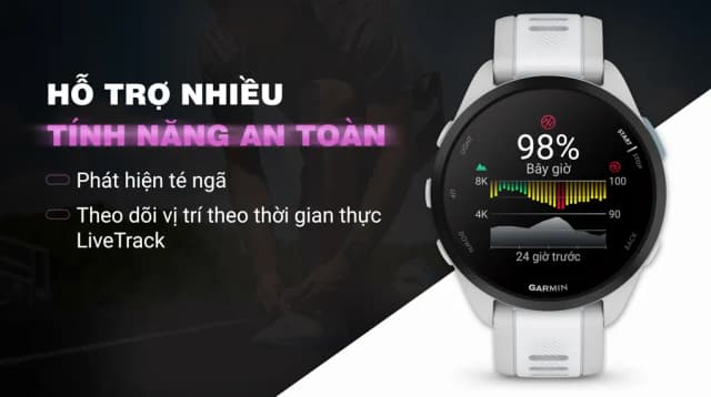 So sánh giá Garmin Forerunner 165 Music 43mm dây silicone rẻ nhất? - Ảnh 8