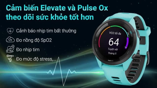 So sánh giá Garmin Forerunner 265 Music 46.1mm dây silicone rẻ nhất? - Ảnh 11