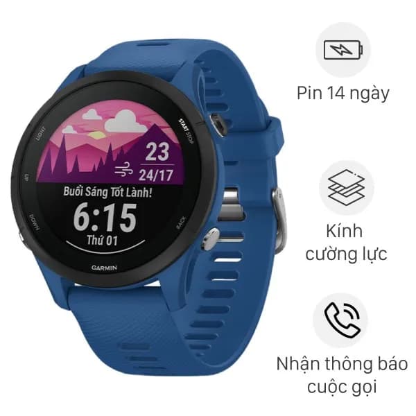So sánh giá Garmin Forerunner 265 Music 46.1mm dây silicone rẻ nhất? - Ảnh 8