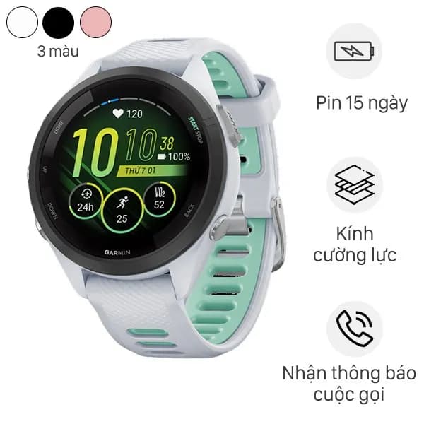 So sánh giá Garmin Forerunner 265S 41.7mm dây silicone rẻ nhất? - Ảnh 10