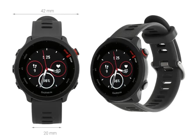 So sánh giá Garmin Forerunner 55 42mm dây silicone rẻ nhất? - Ảnh 2