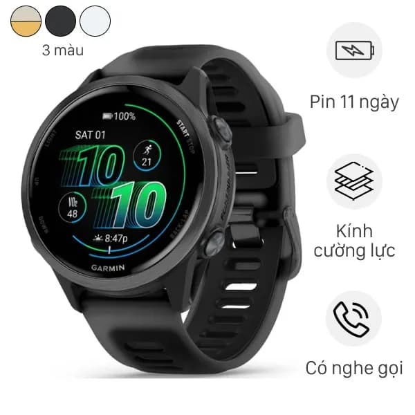 So sánh giá Garmin Forerunner 570 42.4mm dây silicone rẻ nhất? - Ảnh 2