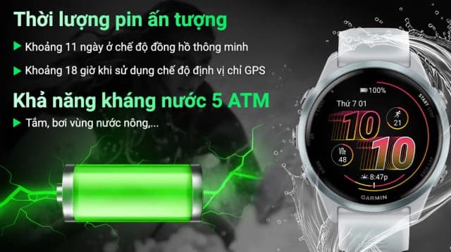 So sánh giá Garmin Forerunner 570 42.4mm dây silicone rẻ nhất? - Ảnh 6