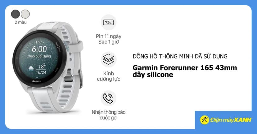 So sánh giá Garmin Forerunner 70 42.6mm dây silicone - Tìm sản phẩm giá rẻ nhất - Ảnh 19