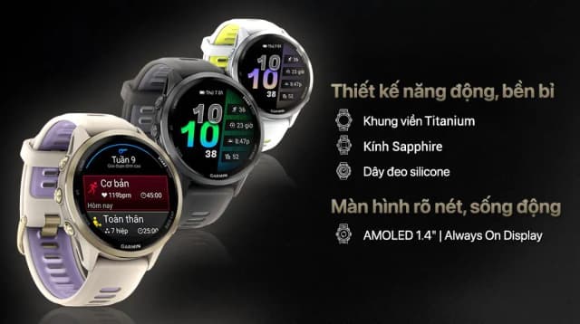 So sánh giá Garmin Forerunner 970 47mm dây silicone rẻ nhất? - Ảnh 10