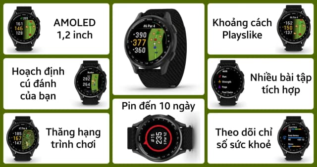 So sánh giá Garmin Approach S50 43mm dây nylon rẻ nhất? - Ảnh 13
