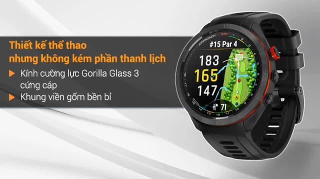 So sánh giá Garmin Golf Approach S70 47mm dây silicone rẻ nhất? - Ảnh 3