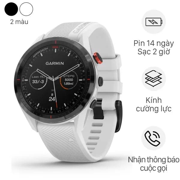 So sánh giá Garmin Golf Approach S70 47mm dây silicone rẻ nhất? - Ảnh 5