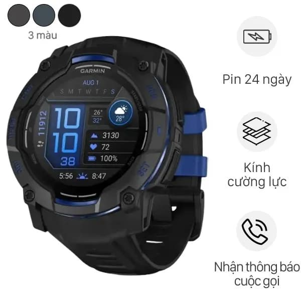 So sánh giá Garmin Instinct 3 50mm dây silicone rẻ nhất? - Ảnh 14