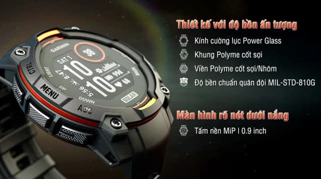 So sánh giá Garmin Instinct 3 Solar 45mm dây silicone rẻ nhất? - Ảnh 10