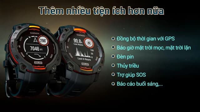 So sánh giá Garmin Instinct 3 Solar 50mm dây silicone rẻ nhất? - Ảnh 11