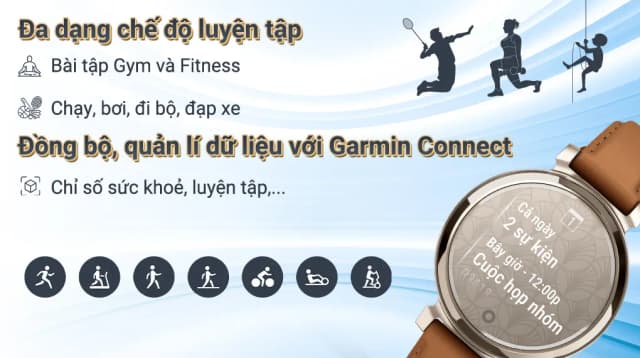 So sánh giá Garmin Lily 2 Classic 34mm dây da rẻ nhất? - Ảnh 15