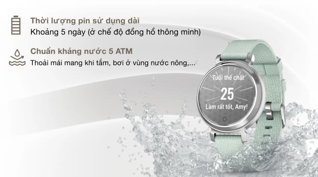 So sánh giá Garmin Lily 2 Classic 34mm dây vải rẻ nhất? - Ảnh 7