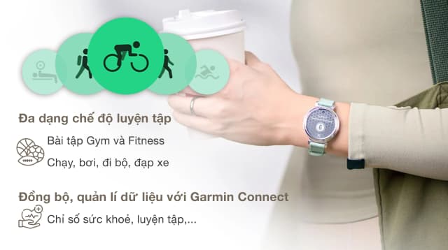 So sánh giá Garmin Lily 2 Classic 34mm dây vải rẻ nhất? - Ảnh 9
