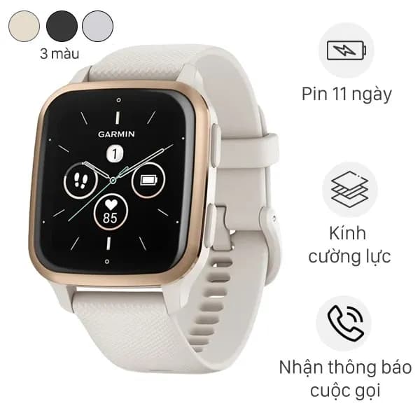 So sánh giá Garmin Venu SQ 2 40.6mm dây silicone rẻ nhất? - Ảnh 19