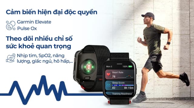 So sánh giá Garmin Venu X1 Sapphire 51.2mm dây nylon rẻ nhất? - Ảnh 4