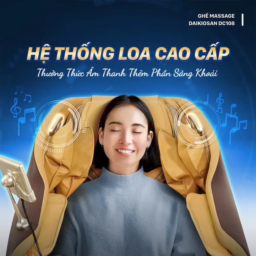 Ghế massage Daikiosan DC108 - Giá rẻ nhất hôm nay - Ảnh 5