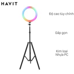 Giá đỡ Livestream có đèn Havit ST7026 - Giá rẻ nhất hôm nay - Ảnh 4