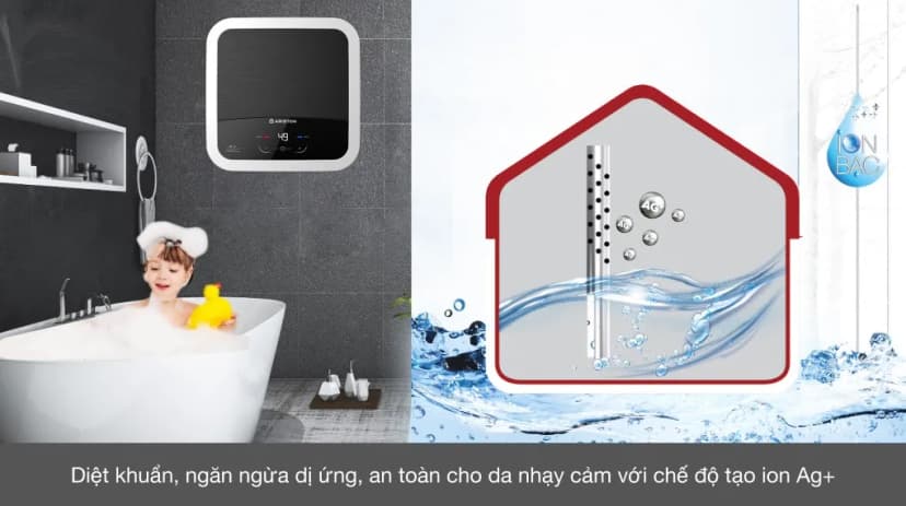 So sánh giá Máy nước nóng gián tiếp Ariston 30 lít AN2 30 LUX-D AG+ - Tìm sản phẩm giá rẻ nhất - Ảnh 2