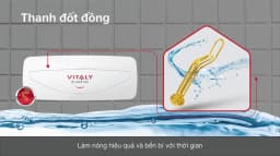 So sánh giá Máy nước nóng gián tiếp Ariston 20 lít 2500W VITALY 20 SLIM 2.5 FE - Tìm sản phẩm giá rẻ nhất - Ảnh 3