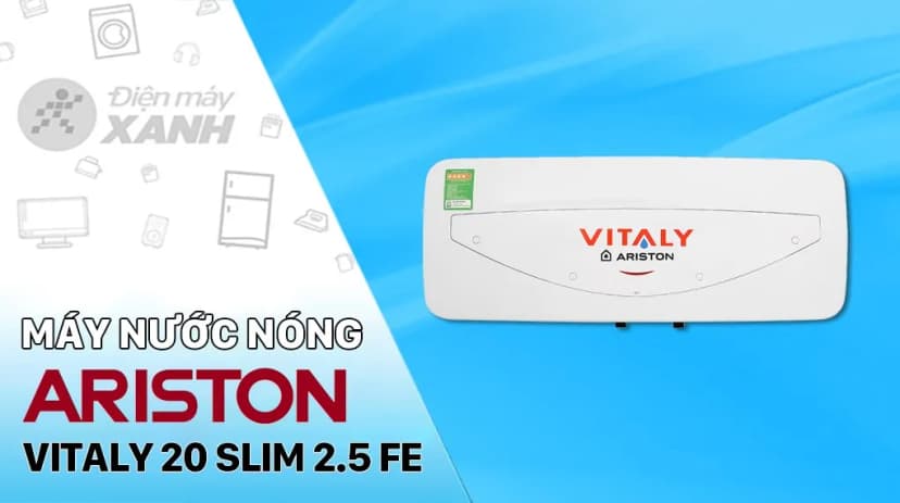 So sánh giá Máy nước nóng gián tiếp Ariston 20 lít 2500W VITALY 20 SLIM 2.5 FE 2024 - Tìm sản phẩm giá rẻ nhất - Ảnh 11