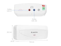 So sánh giá Máy nước nóng gián tiếp Ariston 20 lít 2500W VITALY 20 SLIM 2.5 FE 2024 - Tìm sản phẩm giá rẻ nhất - Ảnh 6