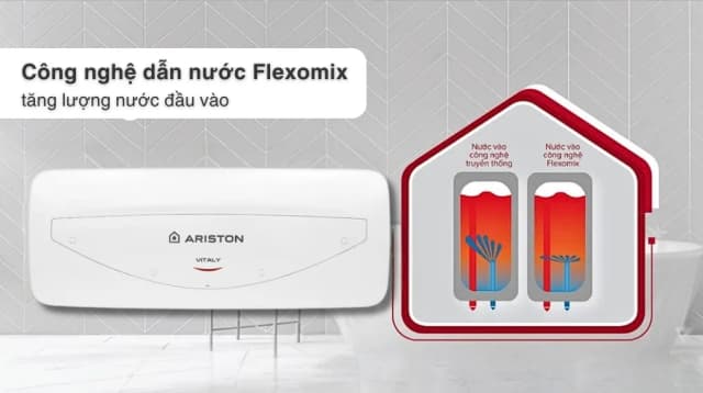 So sánh giá Máy nước nóng gián tiếp Ariston 20 lít 2500W VITALY 20 SLIM 2.5 FE 2024 rẻ nhất? - Ảnh 9
