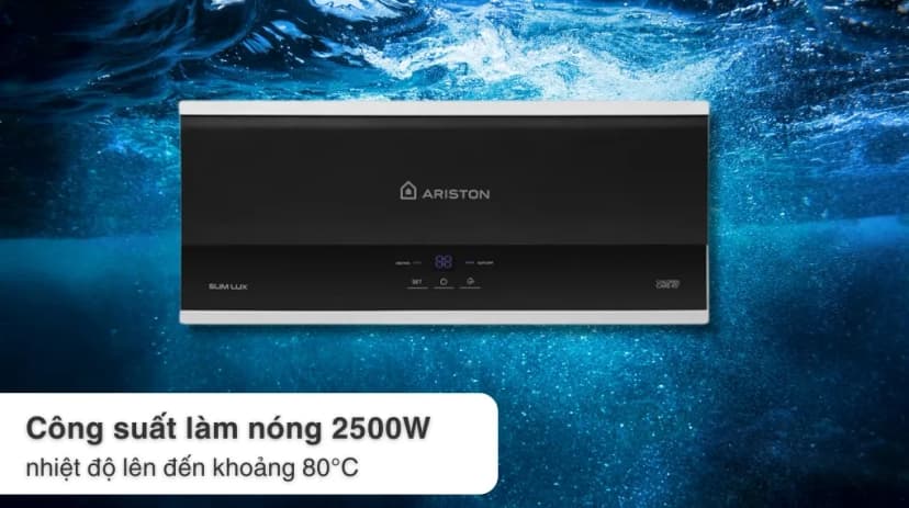 Máy nước nóng gián tiếp Ariston 30 lít 2500W SLIM3 30 LUX - Giá rẻ nhất hôm nay - Ảnh 15