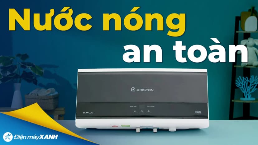 Máy nước nóng gián tiếp Ariston 30 lít 2500W SLIM3 30 LUX - Giá rẻ nhất hôm nay - Ảnh 9