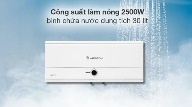 So sánh giá Máy nước nóng gián tiếp Ariston 30 lít 2500W SLIM3 30 R MT rẻ nhất? - Ảnh 7